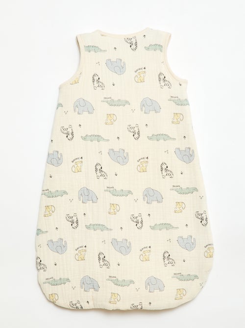 Gigoteuse sans manches zippée en coton TOG 2 - Kiabi