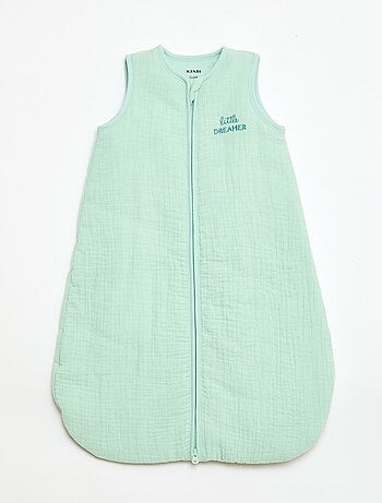 Gigoteuse sans manches zippée en coton TOG 2