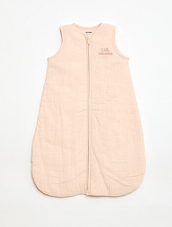 Gigoteuse sans manches zippée en coton TOG 2