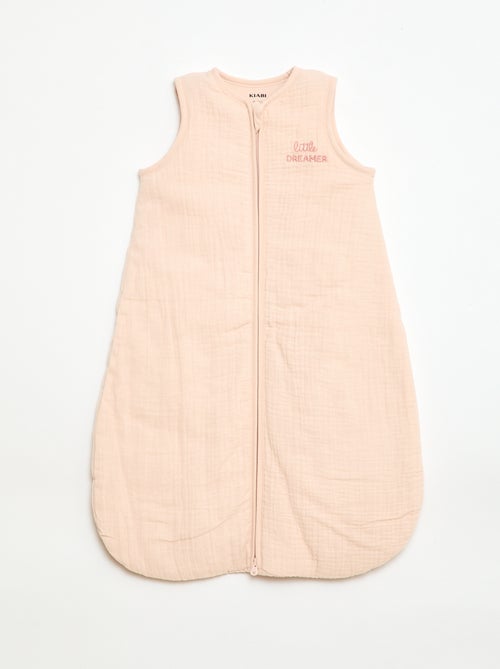 Gigoteuse sans manches zippée en coton TOG 2 - Kiabi