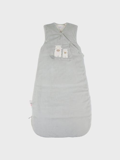 Gigoteuse sauge brodée 100 cm en Veloudoux® Noukie's - Kiabi