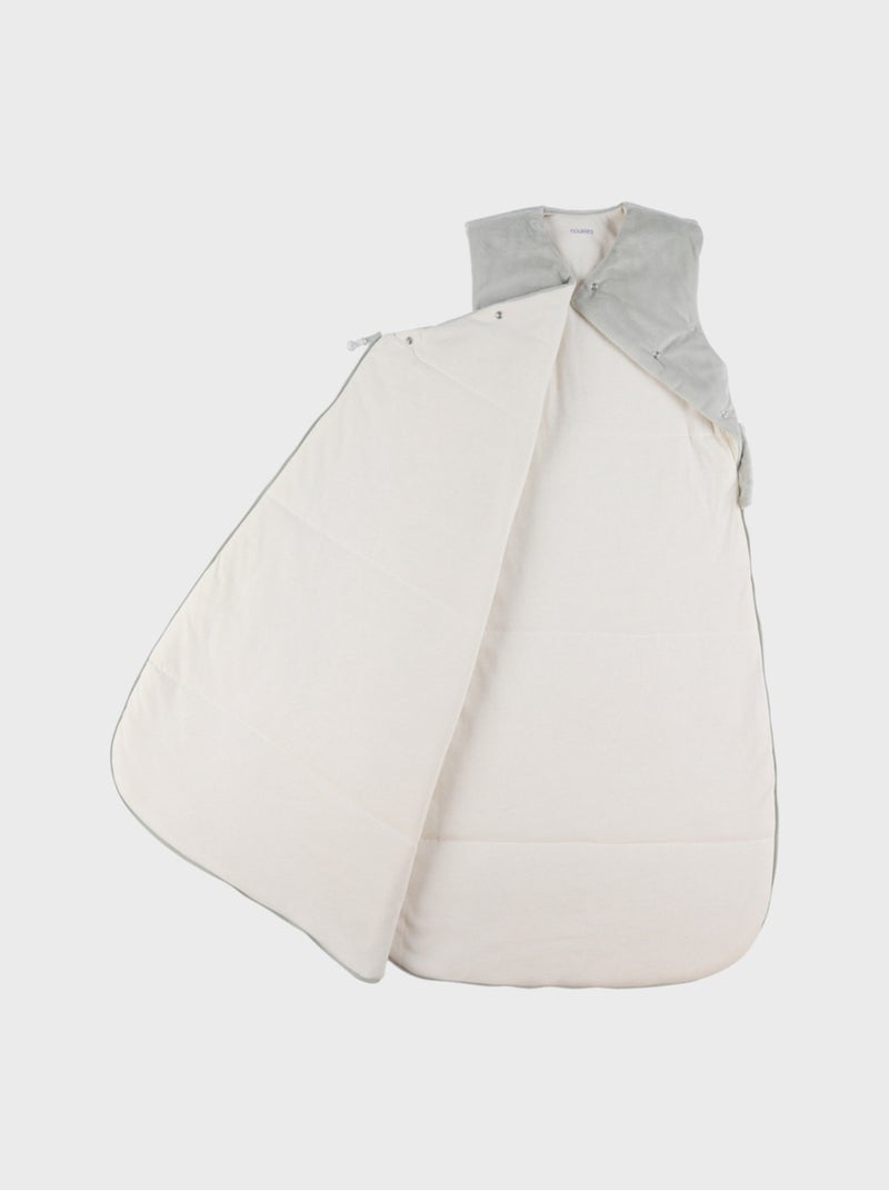 Gigoteuse sauge brodée 100 cm en Veloudoux® Noukie's Vert - Kiabi