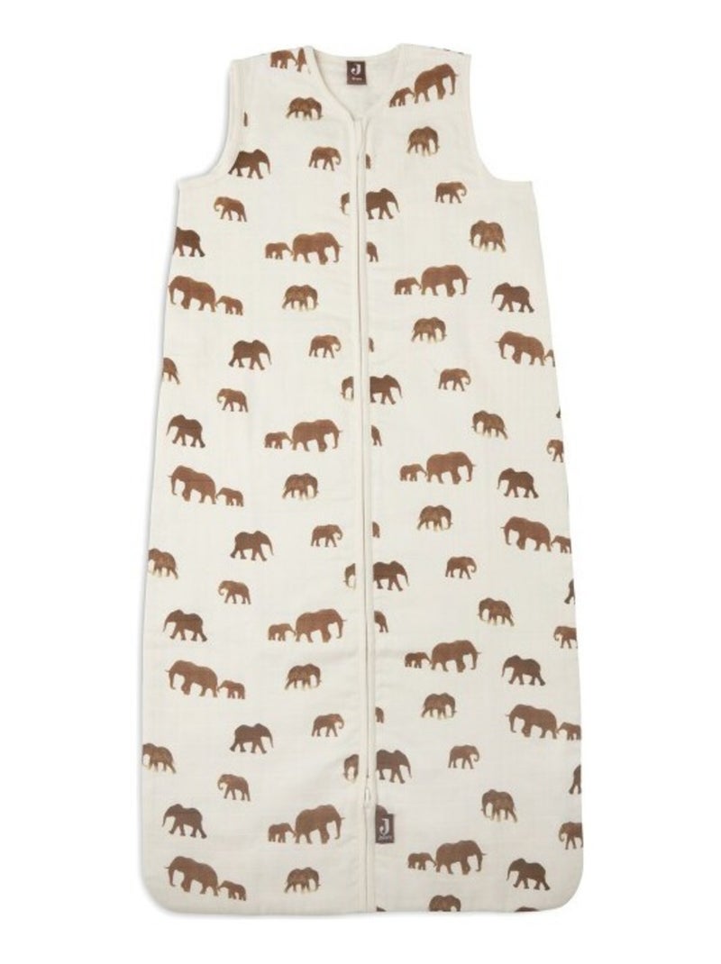 Gigoteuse Savannah TOG 3 en gaze de coton Marron - Kiabi