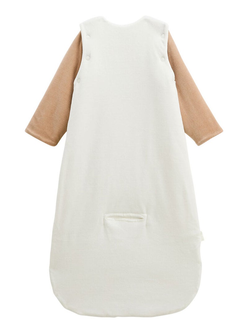 Gigoteuse siège auto TOG 3 avec manches amovibles Nino Ecru - Kiabi