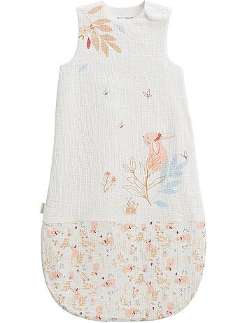 Gigoteuse TOG 0,5 en gaze de coton Praline