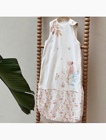 Gigoteuse TOG 0,5 en gaze de coton Praline