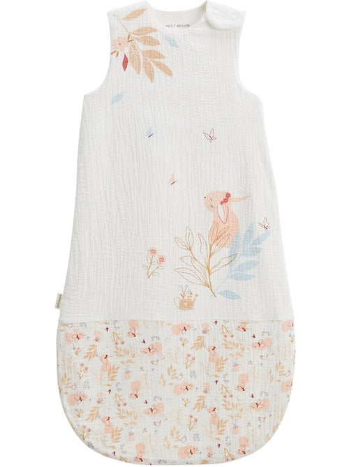 Gigoteuse TOG 0,5 en gaze de coton Praline - Kiabi