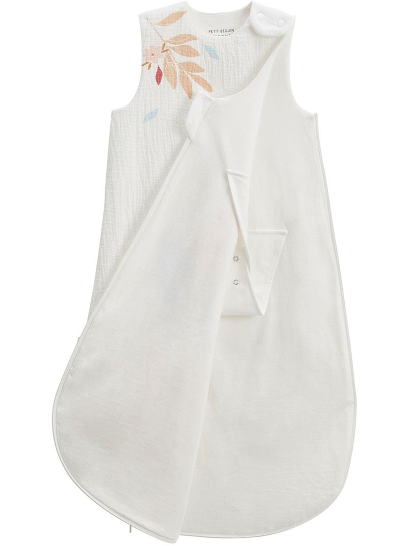 Gigoteuse TOG 0,5 en gaze de coton Praline Ecru - Kiabi