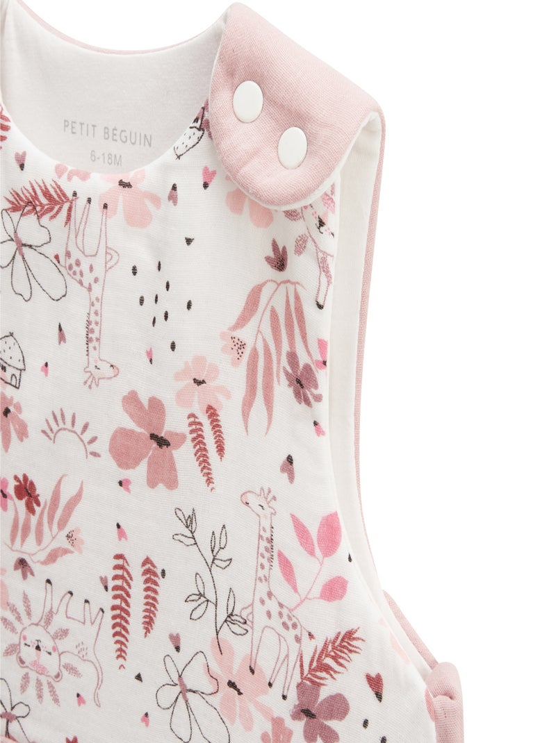 Gigoteuse TOG 2 en gaze de coton Petit Safari Rose - Kiabi