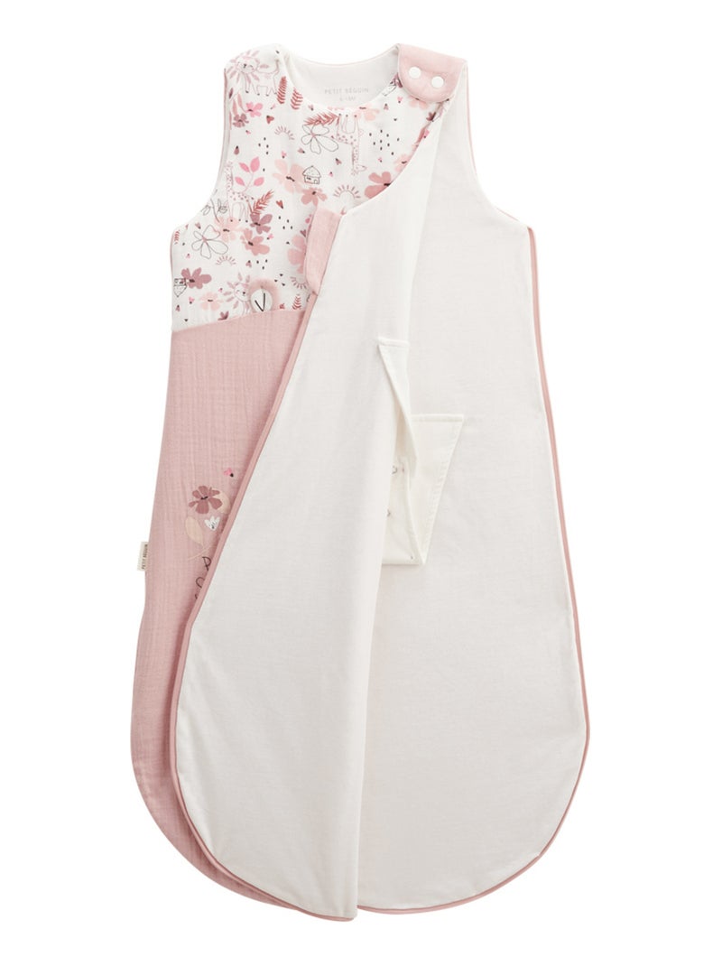 Gigoteuse TOG 2 en gaze de coton Petit Safari Rose - Kiabi