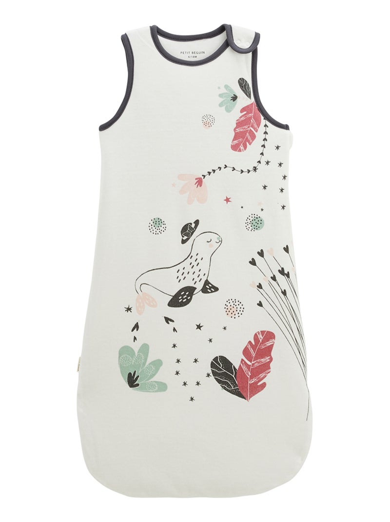 Gigoteuse TOG 2 en velours Funny Dream Ecru - Kiabi