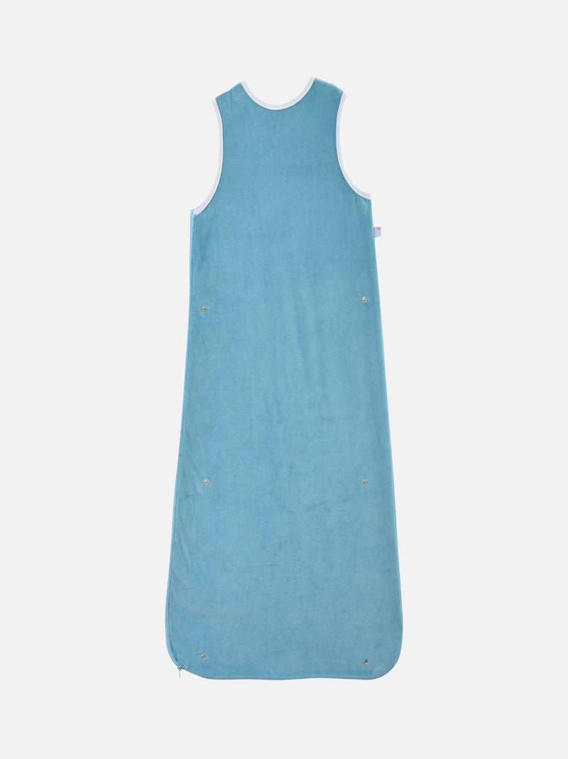 GIGOTEUSE VELOURS RASE DEMI-SAISON 6M/3A Bleu - Kiabi