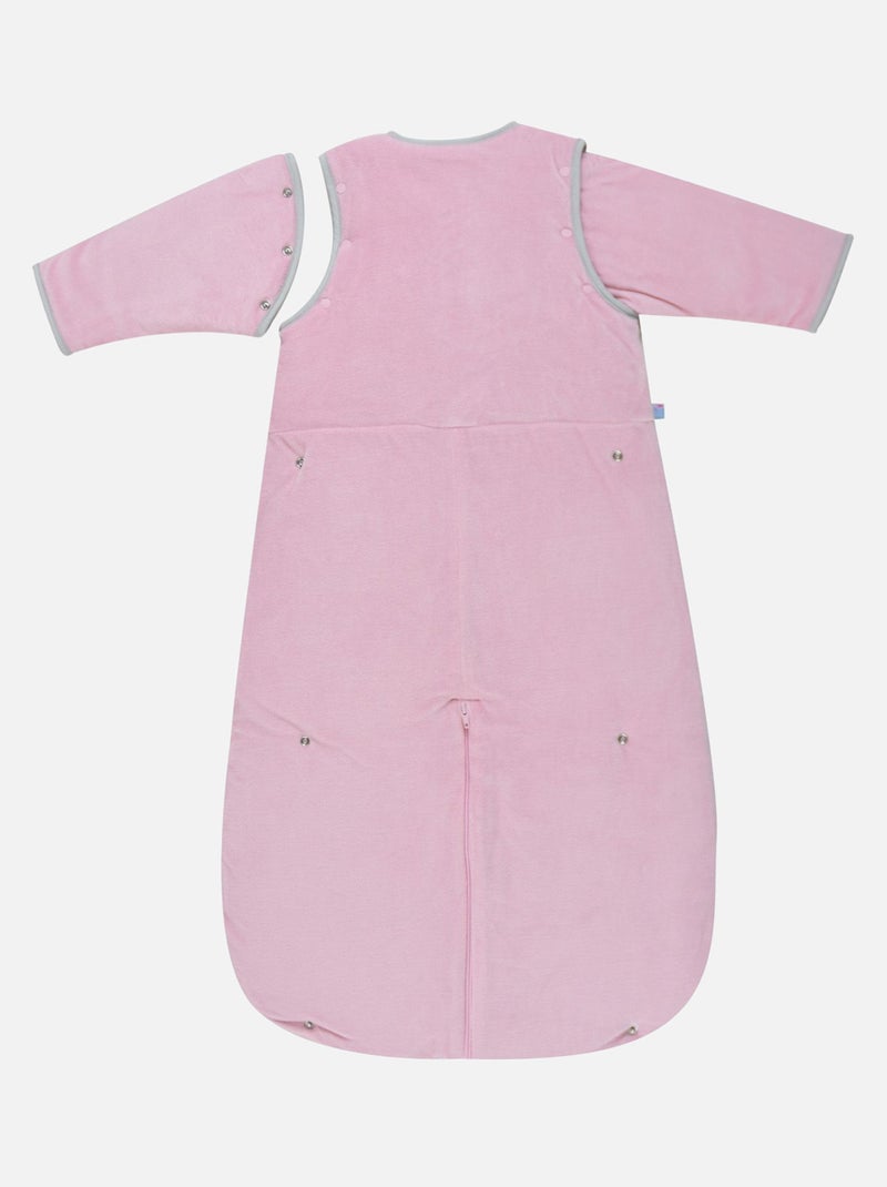GIGOTEUSE VOITURE 6/36M VELOURS RASE BIO ELIZA Rose - Kiabi