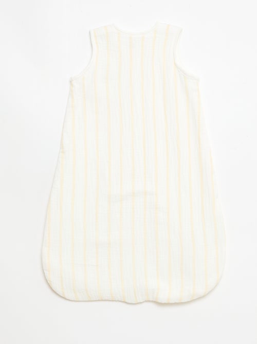 Gigoteuse zippée sans manches 'Disney' 'Simba' en velours - Kiabi