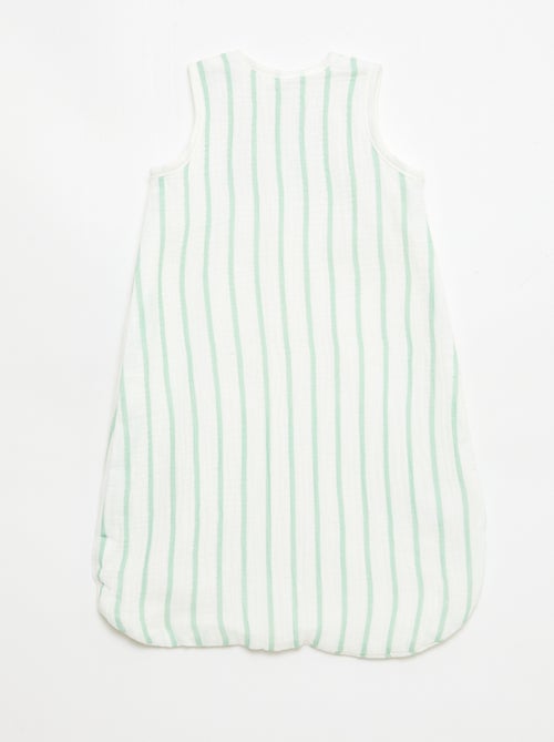 Gigoteuse zippée sans manches 'Disney' 'Stitch' en velours - Kiabi