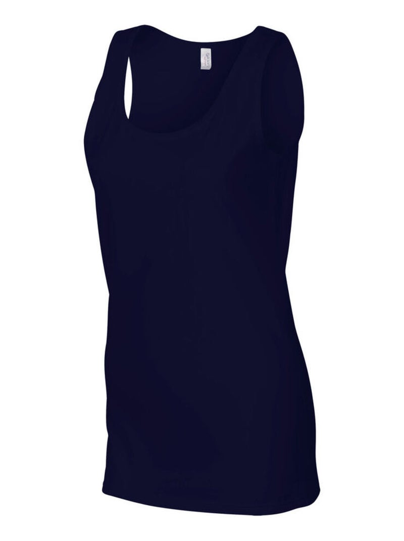 Gildan - Débardeur SOFTSTYLE Bleu marine - Kiabi
