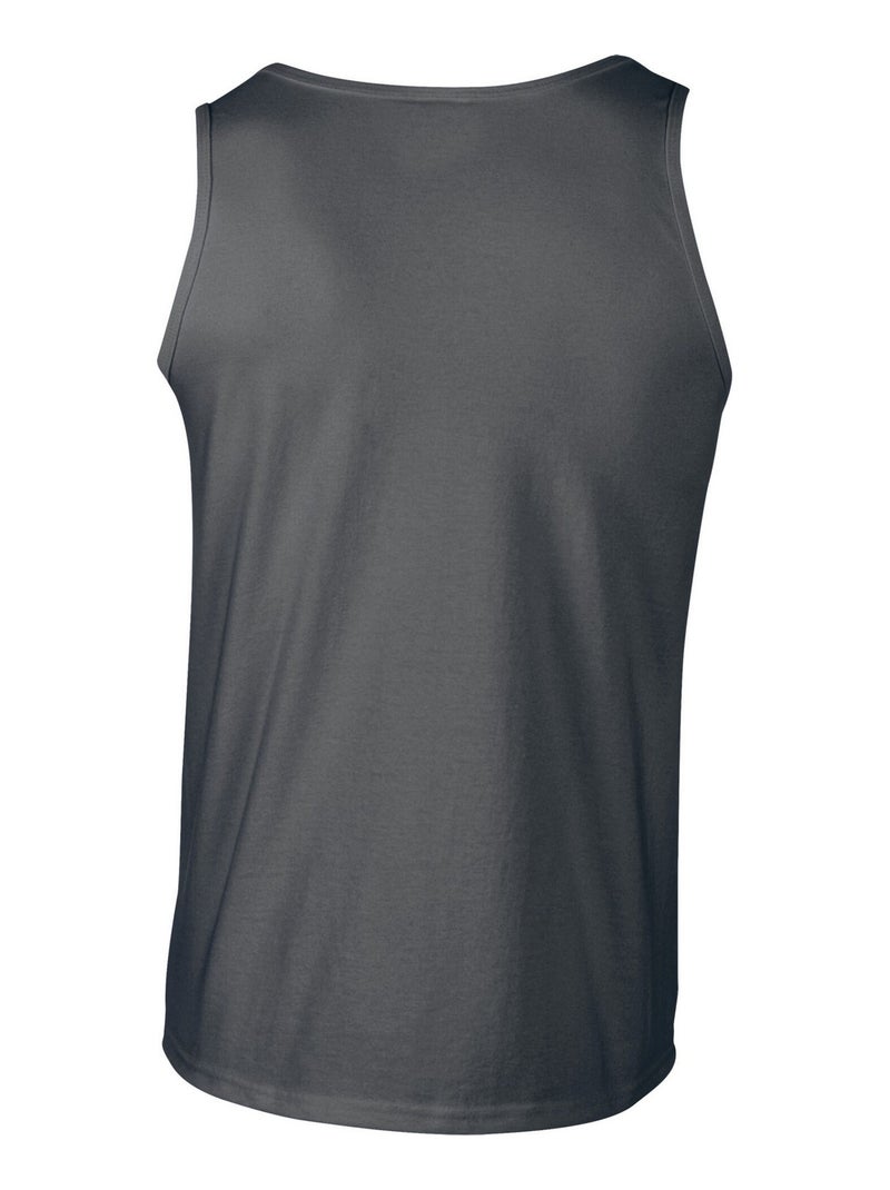 Gildan - Débardeur SOFTSTYLE Gris Noir - Kiabi