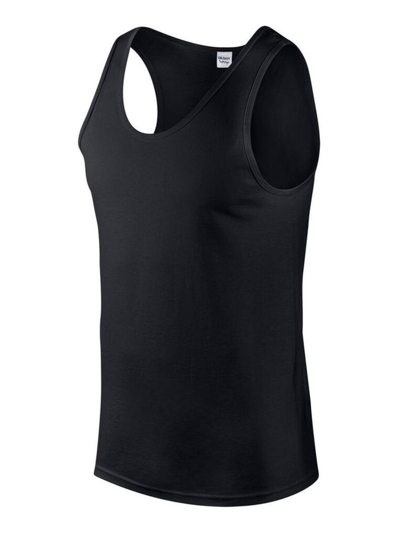 Gildan - Débardeur SOFTSTYLE Noir - Kiabi