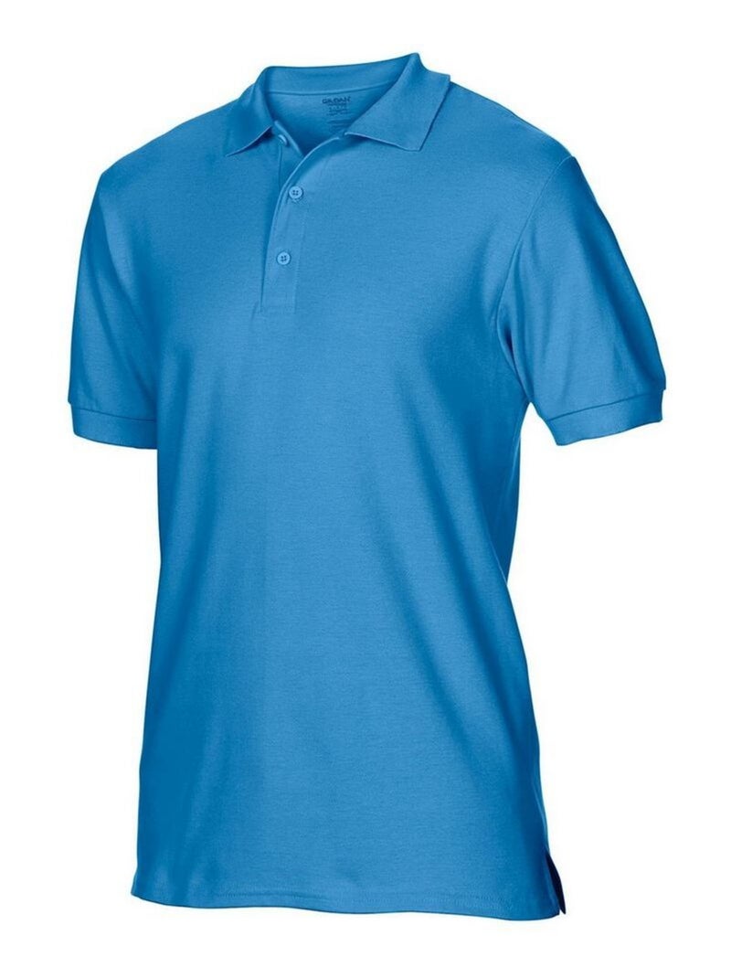 Gildan - Polo HAMMER Bleu saphir - Kiabi