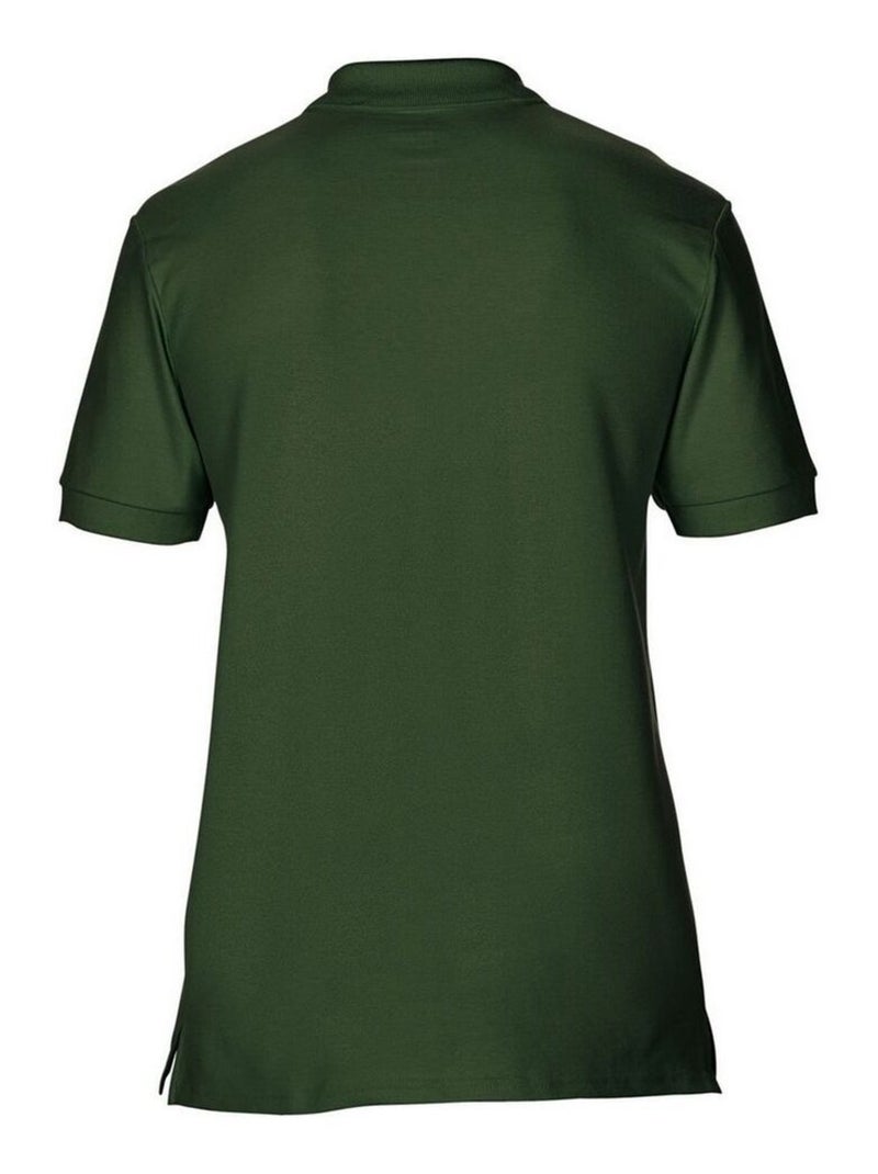 Gildan - Polo HAMMER Vert forêt - Kiabi