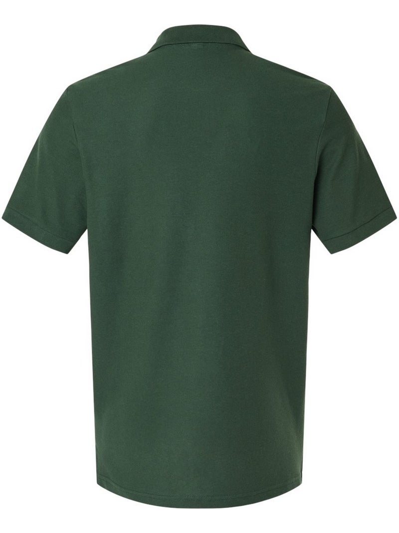 Gildan - Polo HAMMER Vert forêt - Kiabi