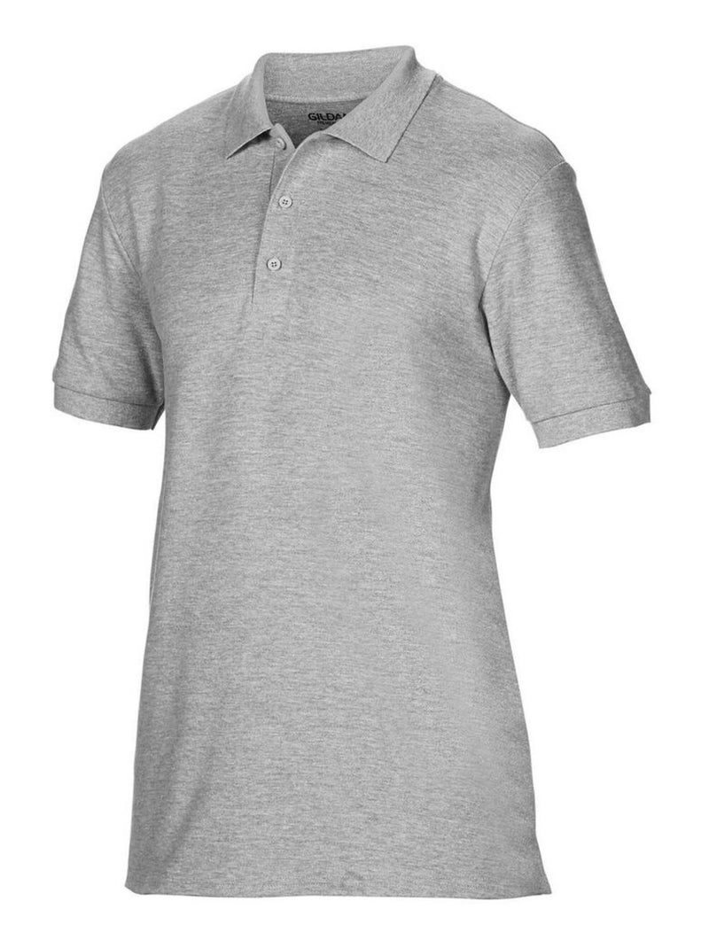 Gildan - Polo motif/style uni HAMMER Gris - Kiabi