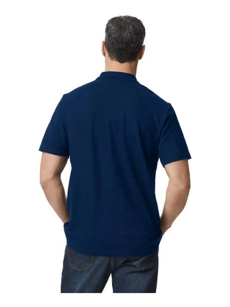 Gildan - Polo SOFTSTYLE Bleu marine - Kiabi