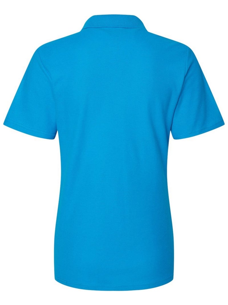 Gildan - Polo SOFTSTYLE Bleu saphir - Kiabi