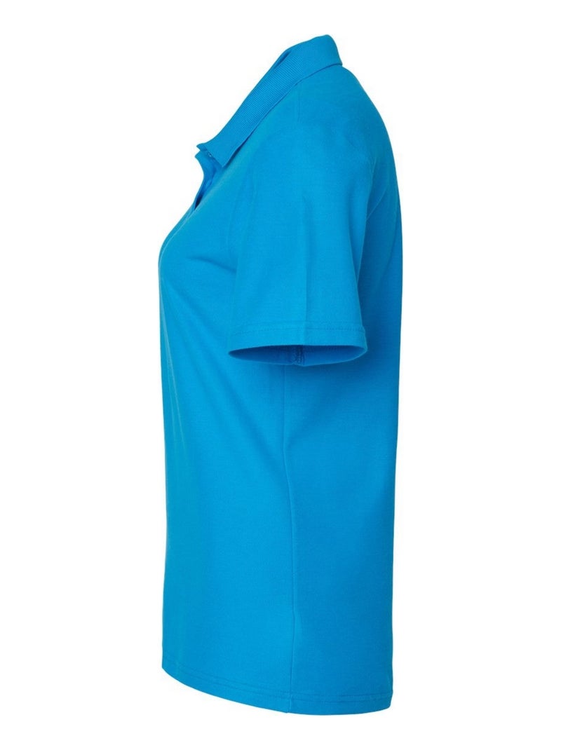 Gildan - Polo SOFTSTYLE Bleu saphir - Kiabi