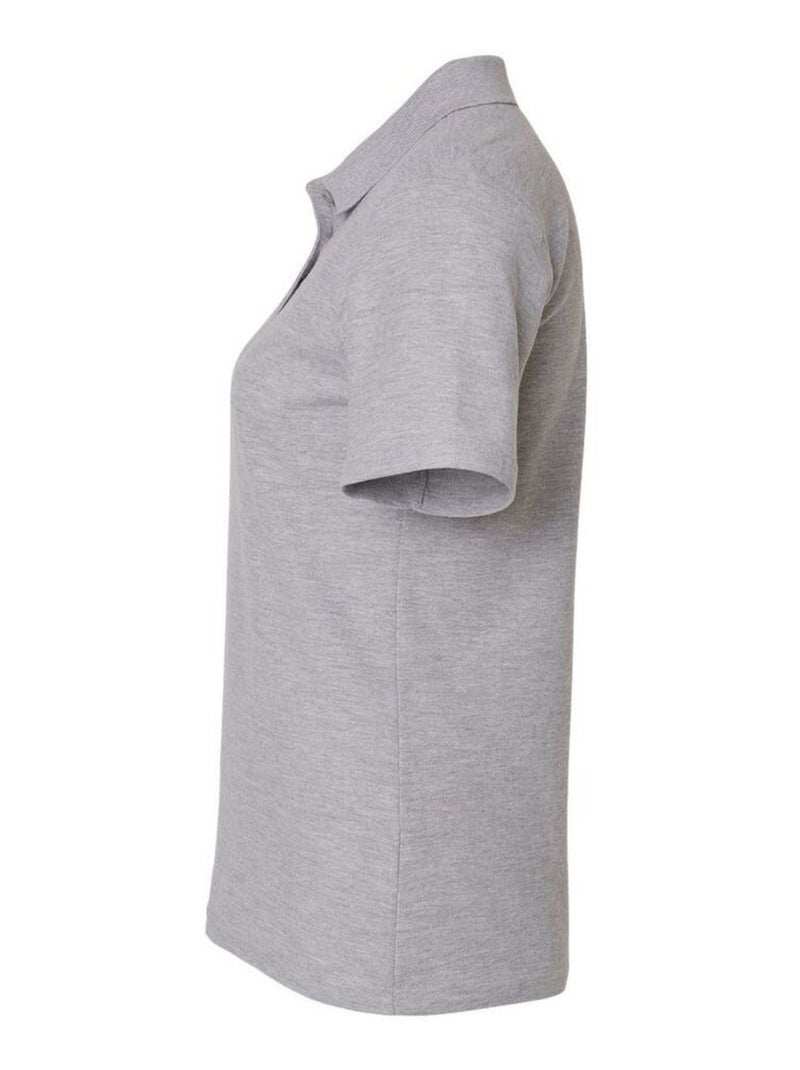 Gildan - Polo SOFTSTYLE Gris - Kiabi