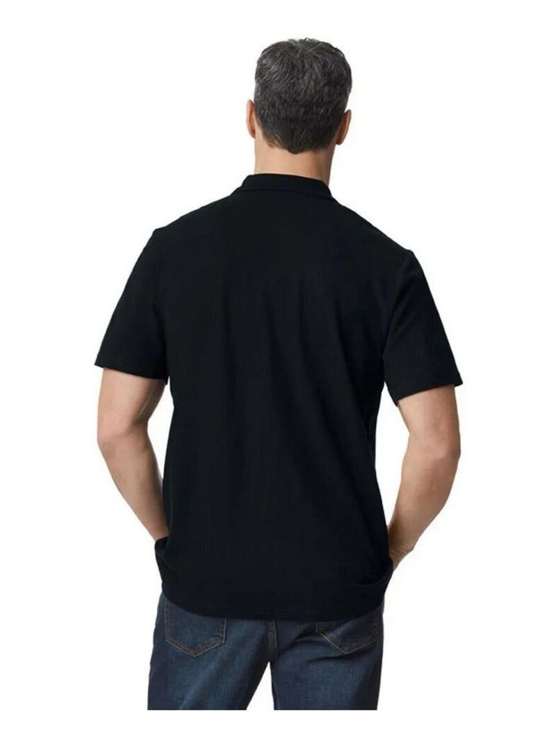 Gildan - Polo SOFTSTYLE Noir - Kiabi