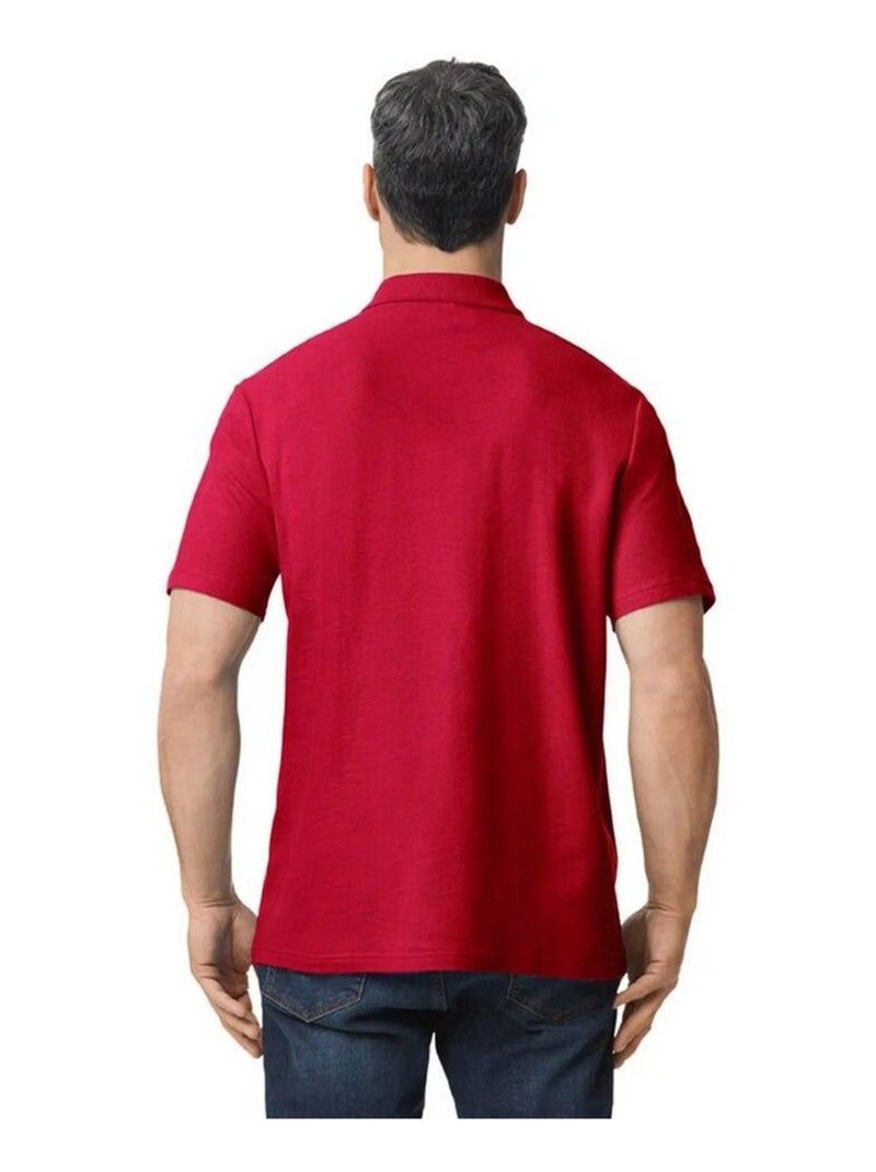 Gildan - Polo SOFTSTYLE Rouge clair - Kiabi