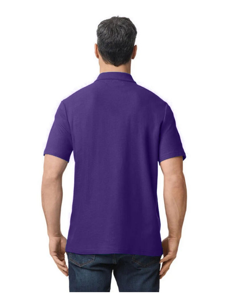 Gildan - Polo SOFTSTYLE Violet - Kiabi