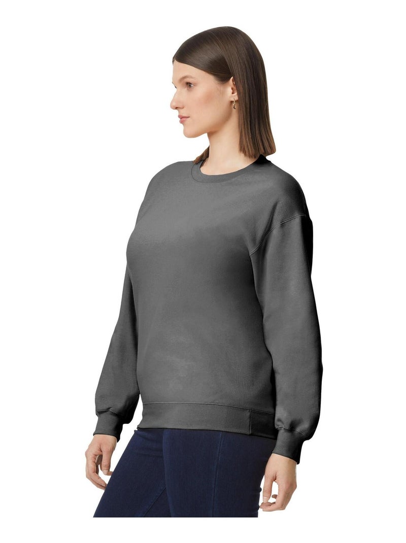 Gildan - Pull SOFTSTYLE Gris Noir - Kiabi