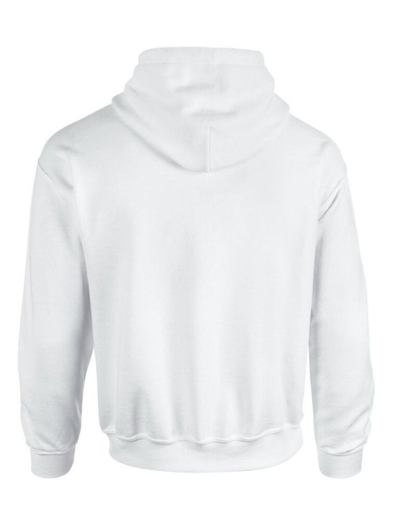 Gildan - Sweat à capuche Blanc - Kiabi
