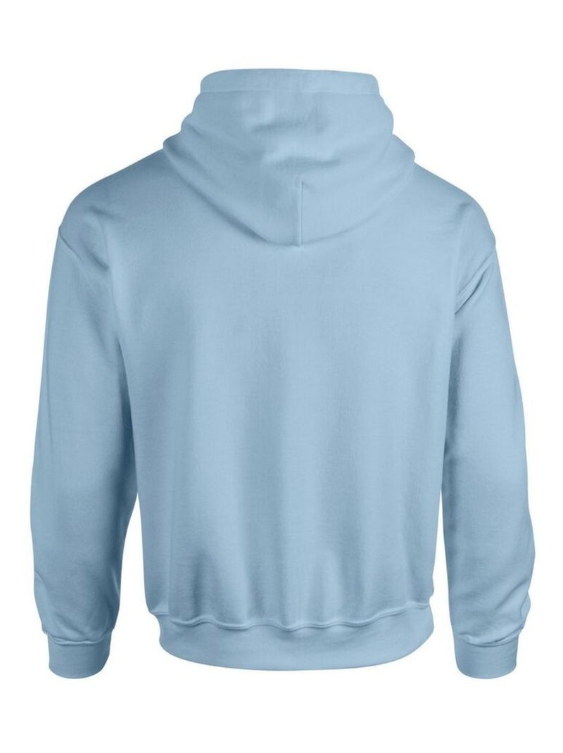 Gildan - Sweat à capuche Bleu clair - Kiabi