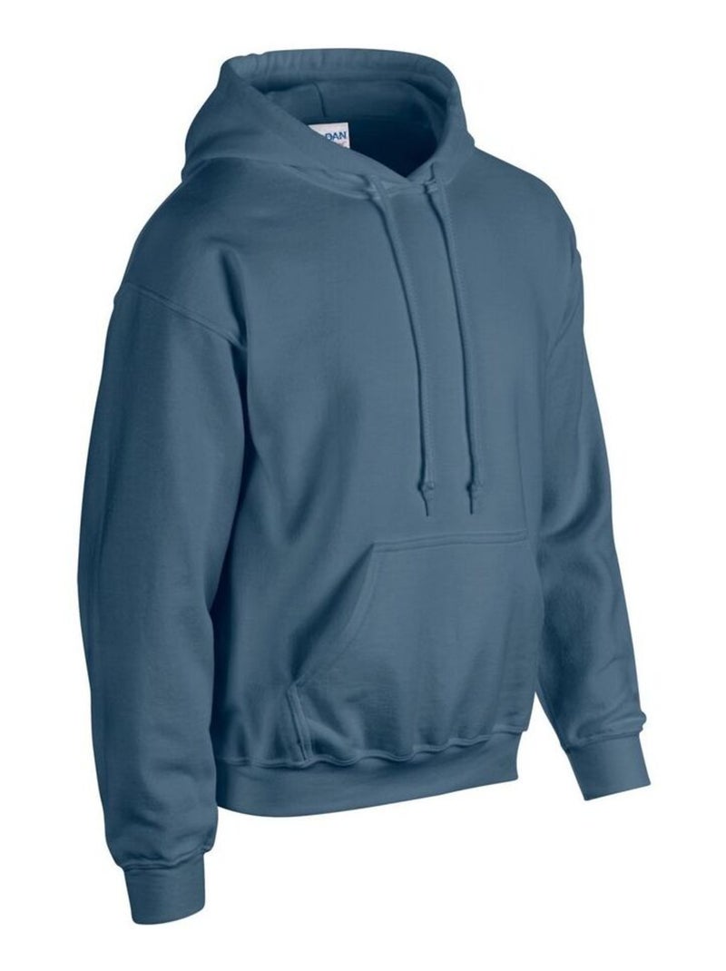 Gildan - Sweat à capuche Bleu foncé - Kiabi