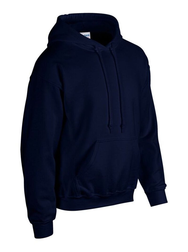 Gildan - Sweat à capuche Bleu marine - Kiabi