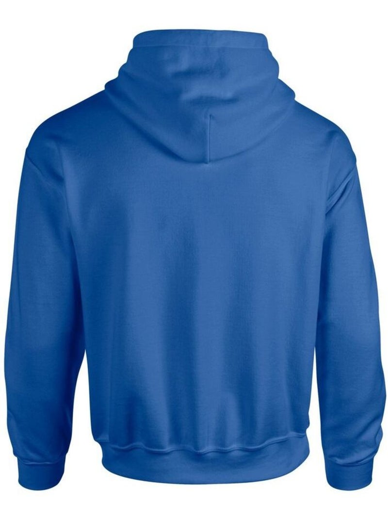 Gildan - Sweat à capuche Bleu roi - Kiabi