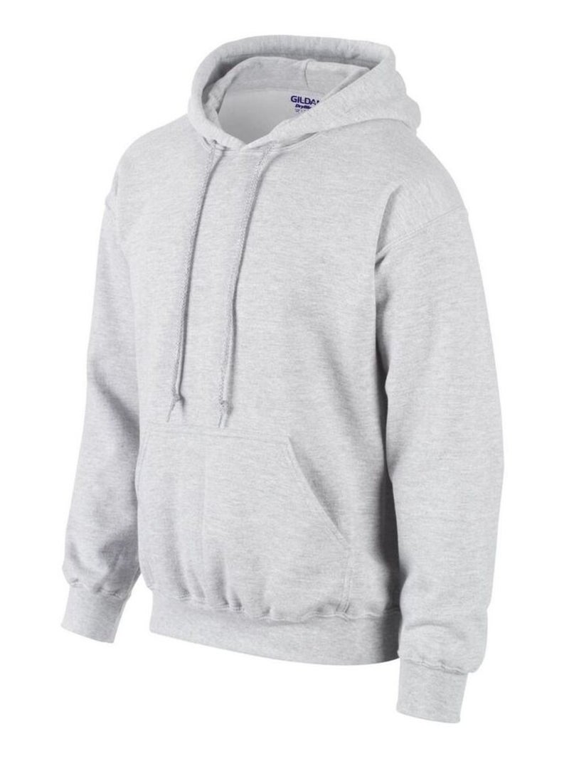 Gildan - Sweat à capuche Gris - Kiabi