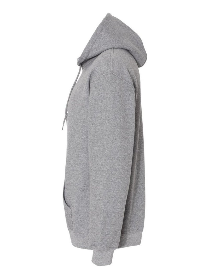 Gildan - Sweat à capuche Gris moyen - Kiabi