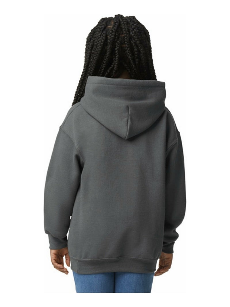 Gildan - Sweat à capuche Gris moyen - Kiabi