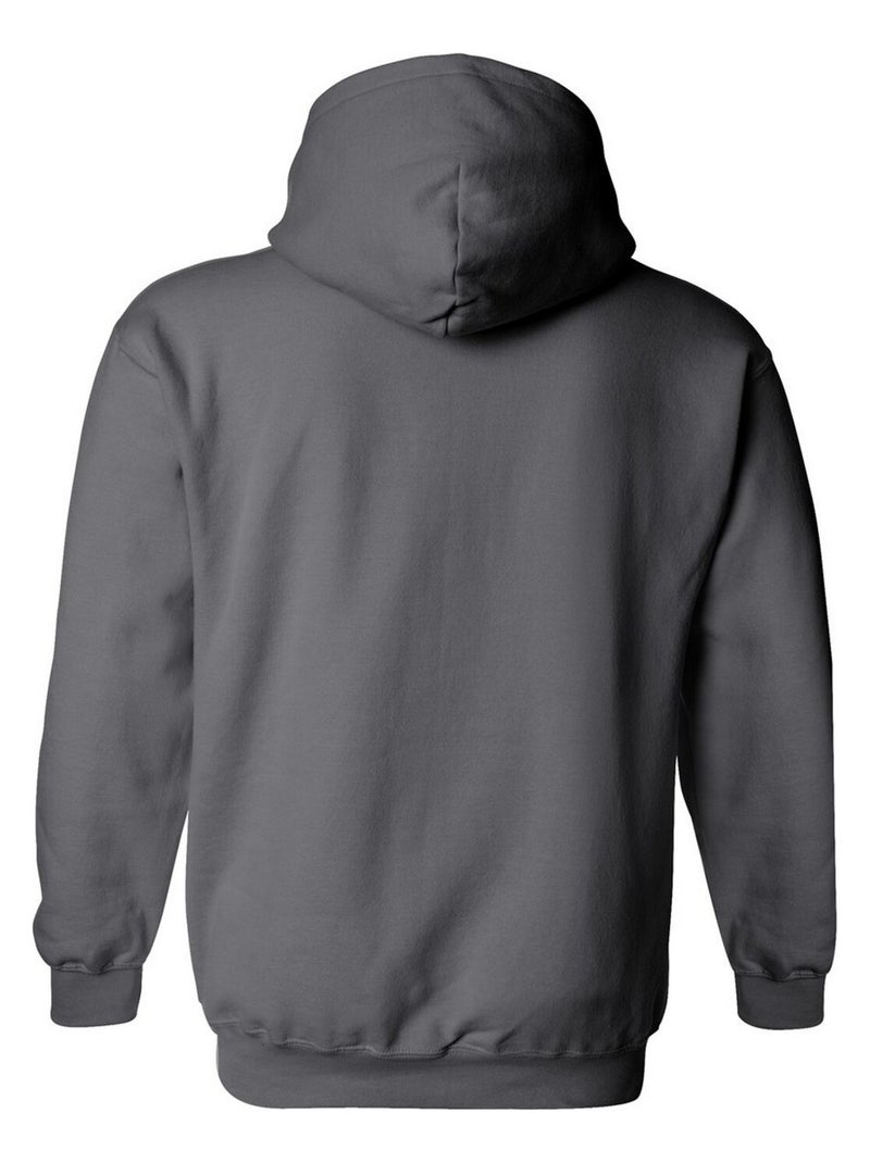 Gildan - Sweat à capuche Gris Noir - Kiabi