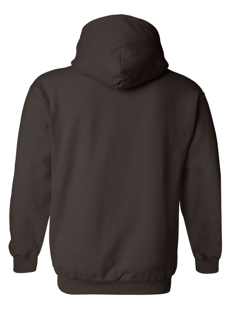 Gildan - Sweat à capuche Marron foncé - Kiabi