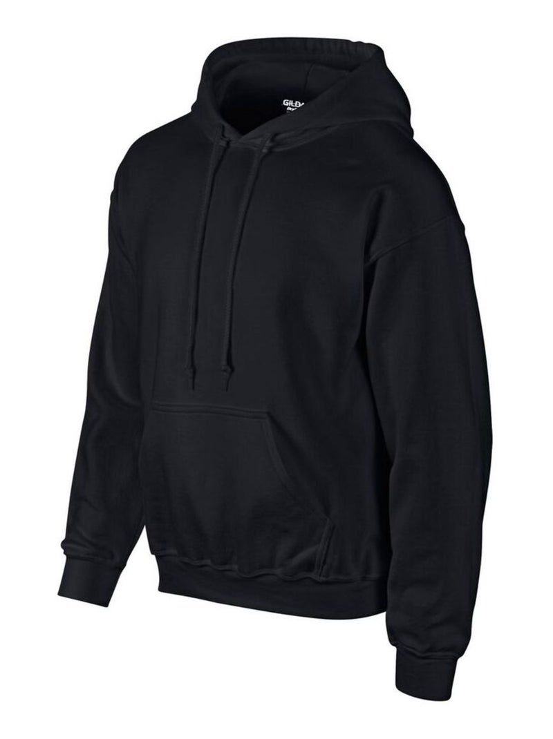 Gildan - Sweat à capuche Noir - Kiabi