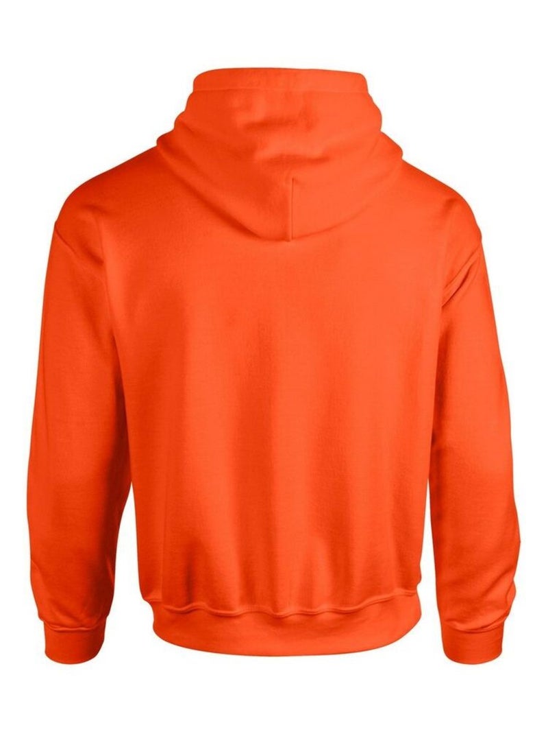 Gildan - Sweat à capuche Orange - Kiabi