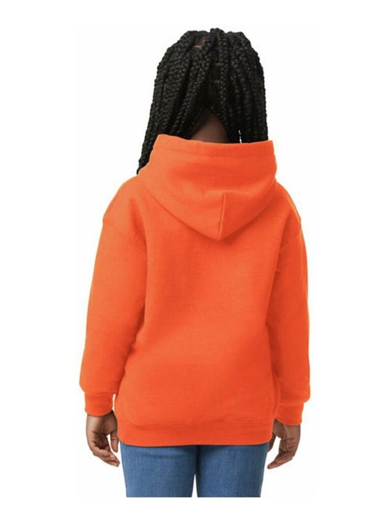 Gildan - Sweat à capuche Orange - Kiabi