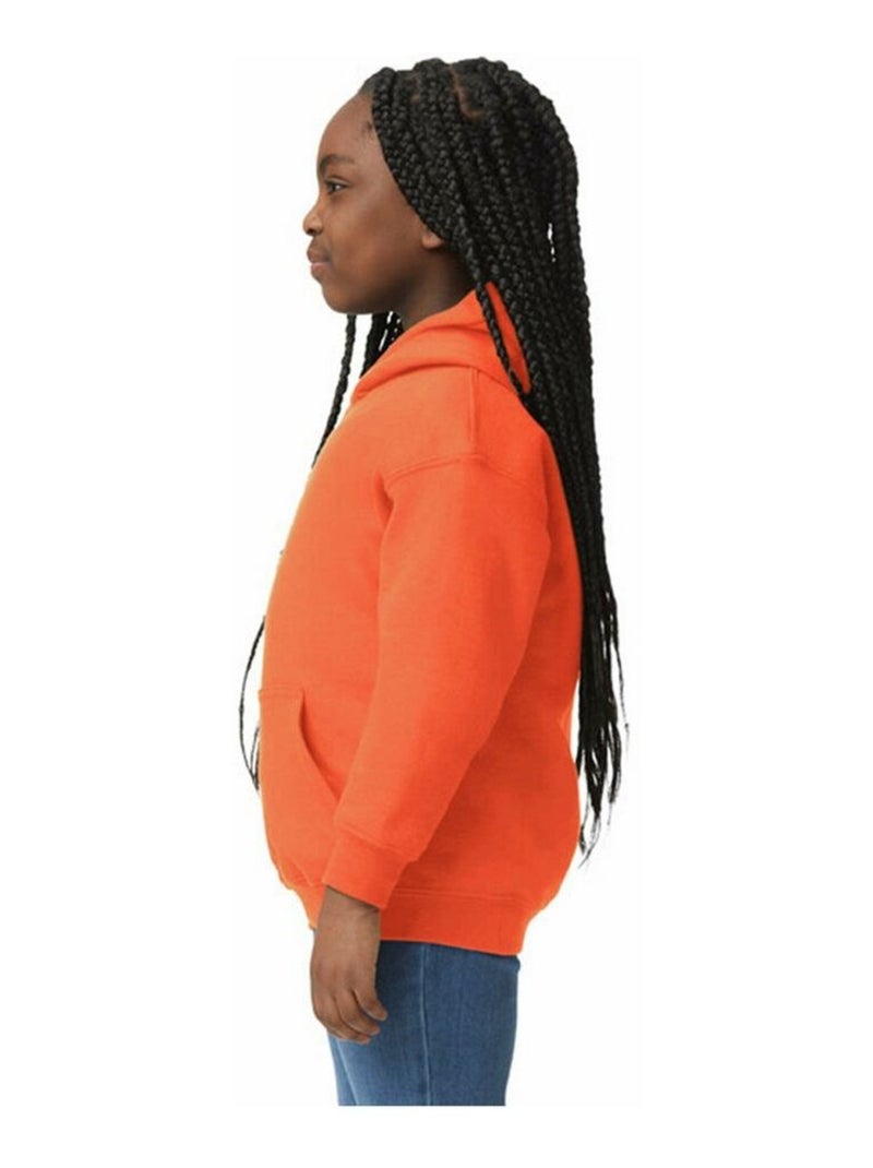 Gildan - Sweat à capuche Orange - Kiabi