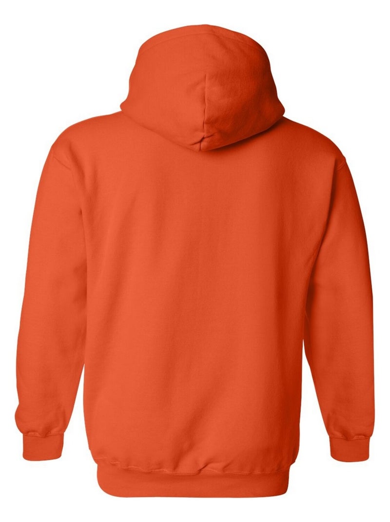 Gildan - Sweat à capuche Orange - Kiabi