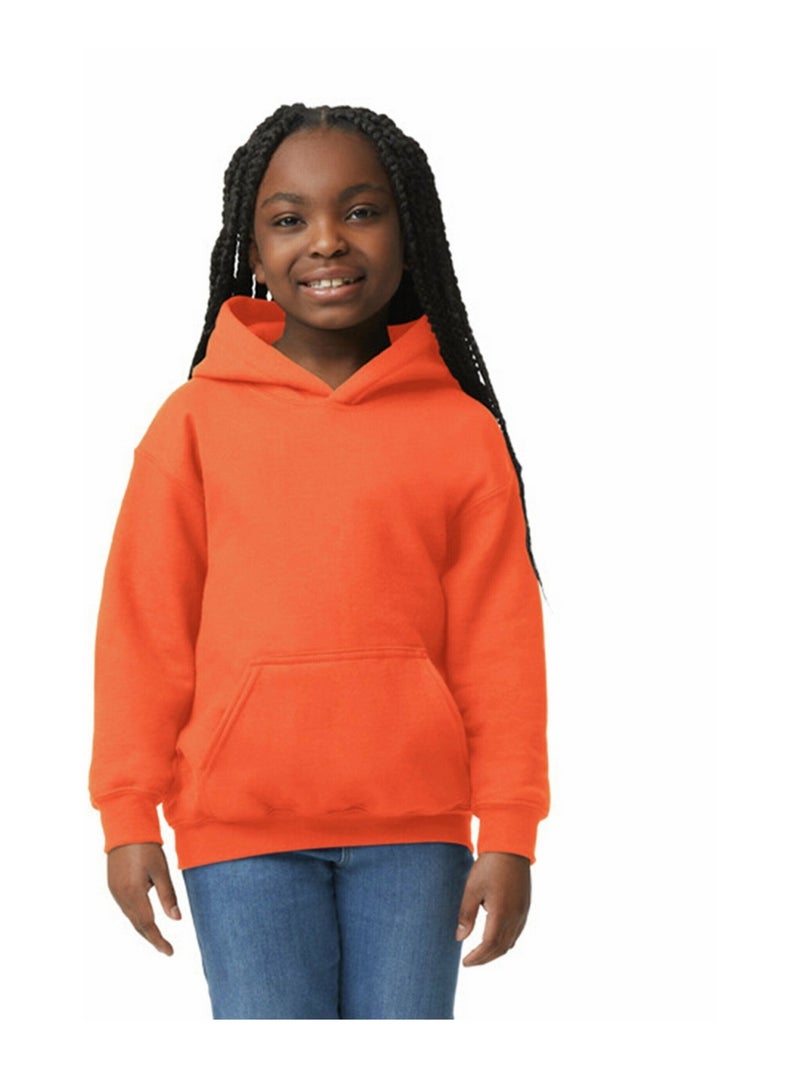 Gildan - Sweat à capuche Orange - Kiabi